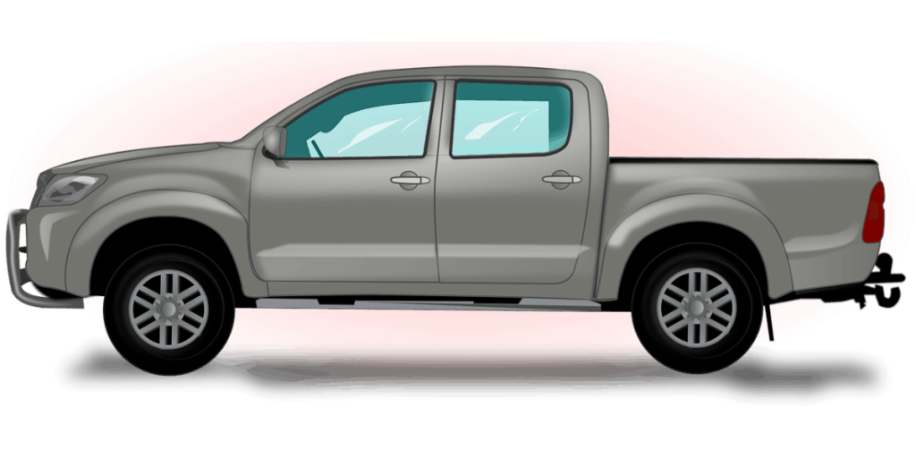 An illustration of a pickup truck is shown.