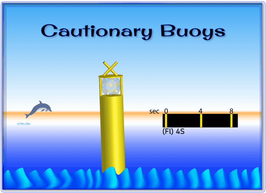 A yellow Cautionary Buoy is shown in this file graphic.
