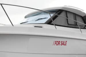 Choosing your first boat, like the boat for sale in this image, is easier with the help of Boating.Guide Buyer's Guides.