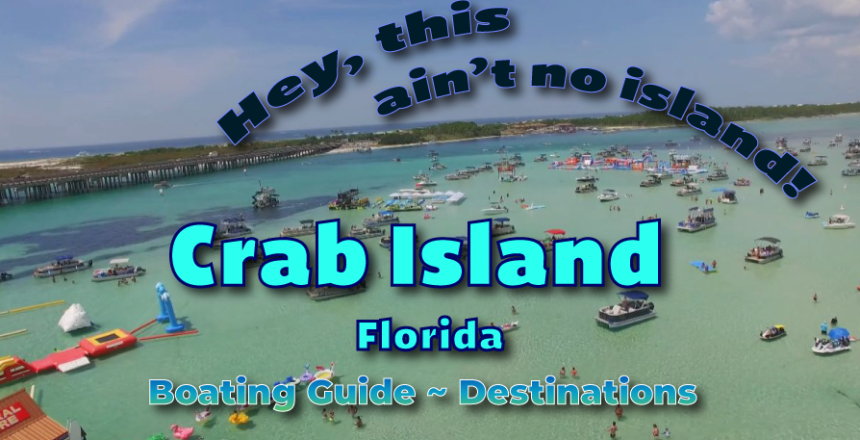 Crab Island Florida with Jeremy Shantz of www.Boating.Guide